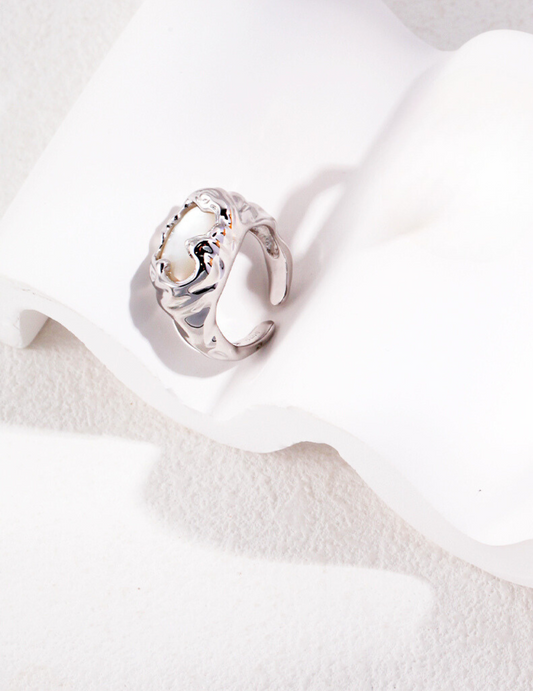 Vintage Luxe Mother of Pearl Ring