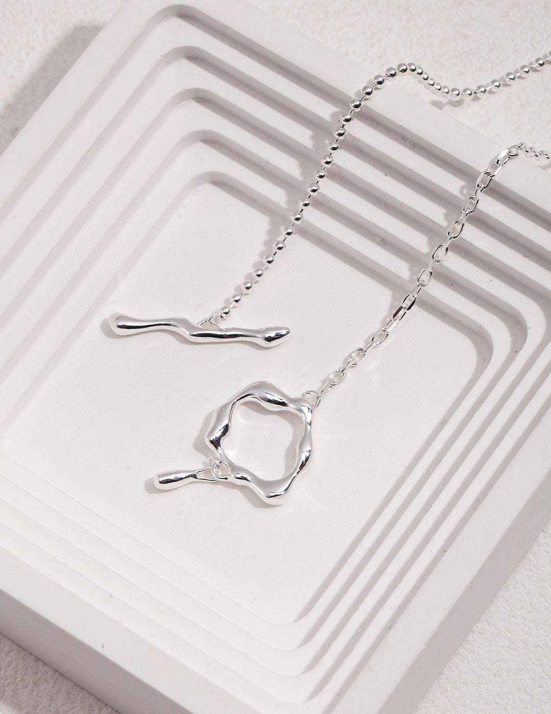 Timeless Lock Sterling Silver Necklace