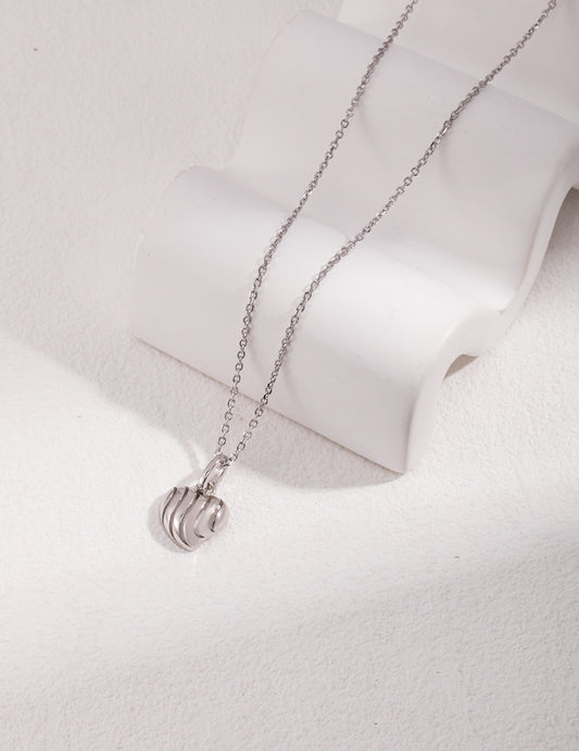 Modern Essence Sterling Silver Necklace