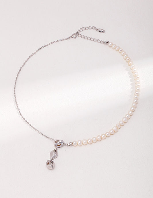 Radiant Pearl Symphony Necklace