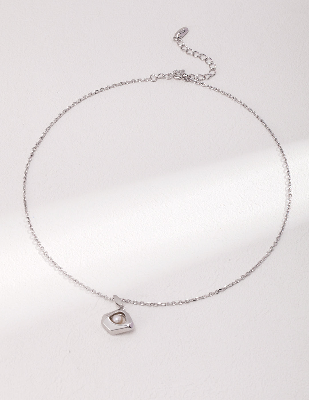 Pearl Essence Sterling Silver Necklace