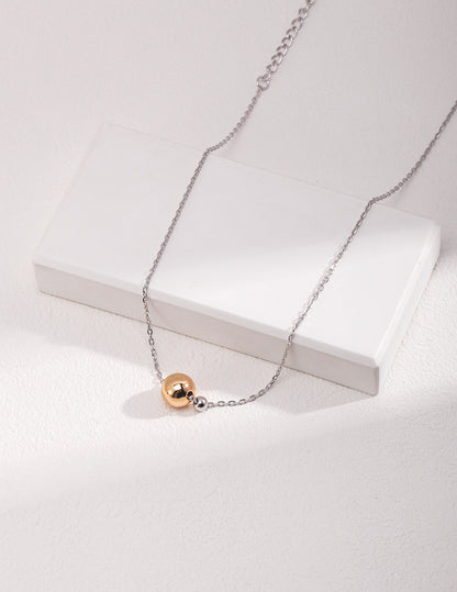 Timeless Golden Orb Necklace