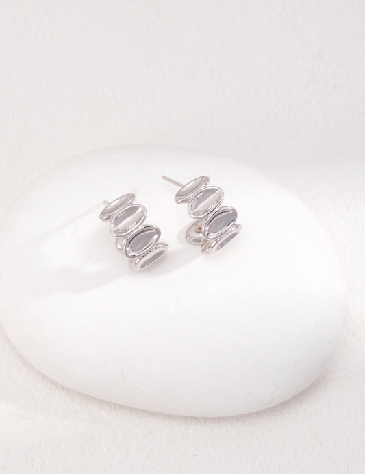 Dazzling Sterling Silver Earrings