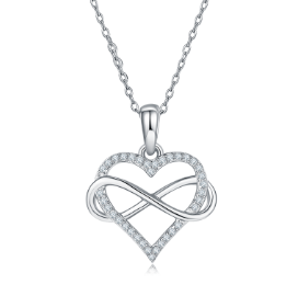 Heart's Desire Moissanite Necklace