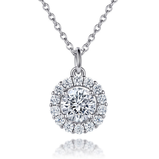 Dazzling Orbit Zirconia Necklace