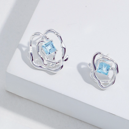 Majestic Timeless Topaz Earrings