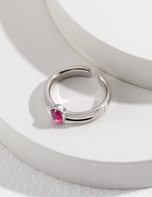 Pink Chic Sterling Ring